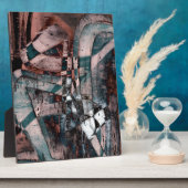 Abstrakte Graffiti Fotoplatte (Seite)