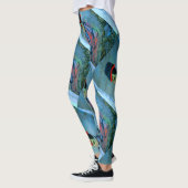 abstrakte Graffiti Leggings (Links)