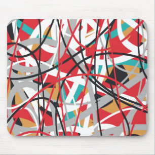 Abstrakte Graffiti Mousepad