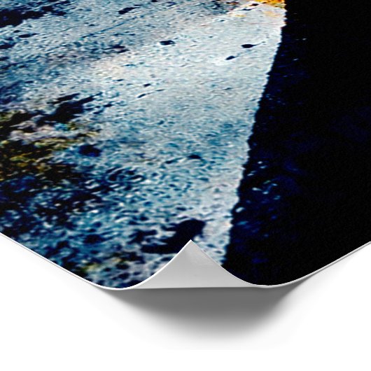 Abstrakte Graffiti Poster (Ecke)