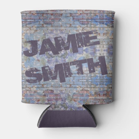 Abstrakte Graffiti Wall Street Art Dosenkühler (Vorderseite)