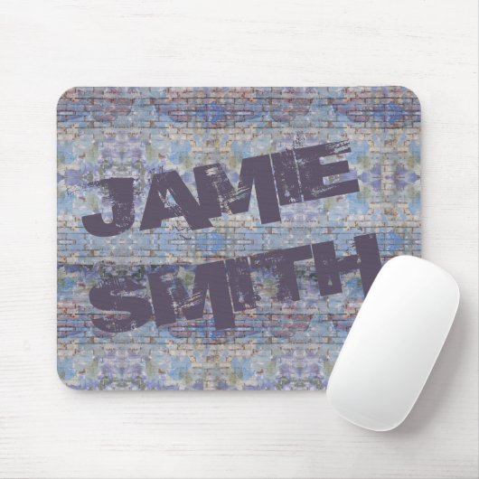 Abstrakte Graffiti Wall Street Art Mousepad (Mit Mouse)