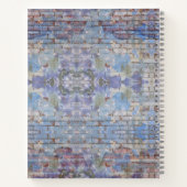 Abstrakte Graffiti Wall Street Art Notizblock (Rückseite)