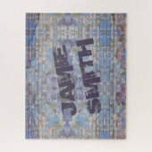 Abstrakte Graffiti Wall Street Art Puzzle (Vertikal)