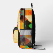 Abstrakte Grafiken Bedruckter Rucksack (Rechts)