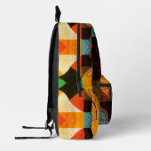 Abstrakte Grafiken Bedruckter Rucksack (Links)