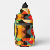 Abstrakte Grafiken Crossbody Bag (Vorderseite)