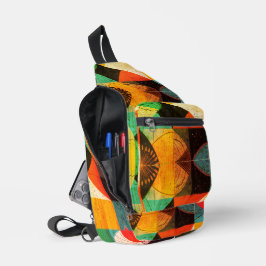 Abstrakte Grafiken Crossbody Bag