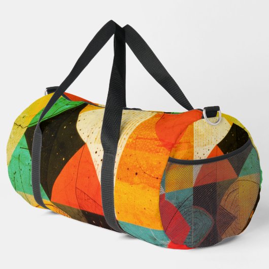 Abstrakte Grafiken Duffle Bag (Rechte Ecke)