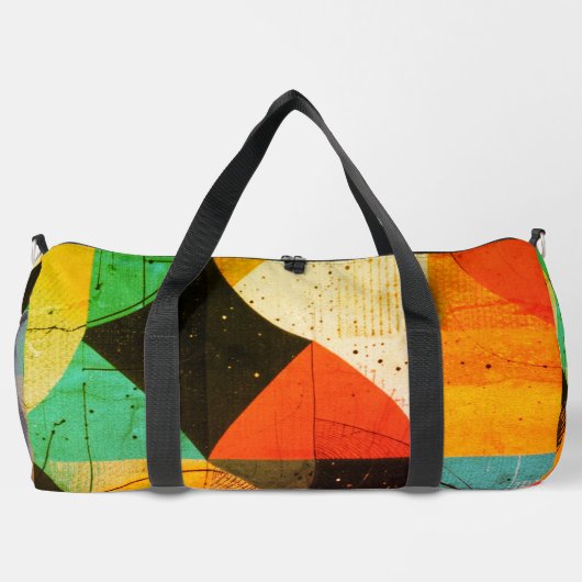 Abstrakte Grafiken Duffle Bag (Rückseite)
