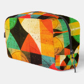 Abstrakte Grafiken Waschbeutel (Rechte Ecke)