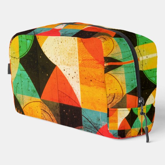 Abstrakte Grafiken Waschbeutel (Rechte Ecke)