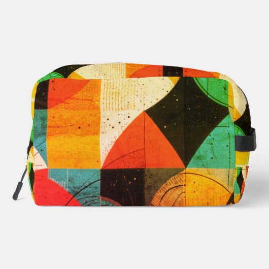 Abstrakte Grafiken Waschbeutel (Rückseite)