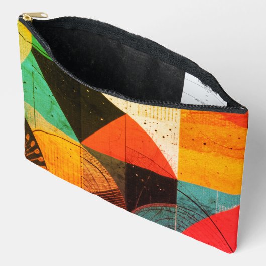 Abstrakte Grafiken Zubehörtasche (Offen)