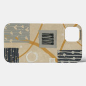 Abstrakte grafische Fliesen Case-Mate iPhone Hülle (Rückseite (Horizontal))