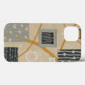 Abstrakte grafische Fliesen Case-Mate iPhone Hülle (Rückseite (Horizontal))