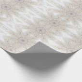 Abstrakte, graue Geschenkpapier (Ecke)