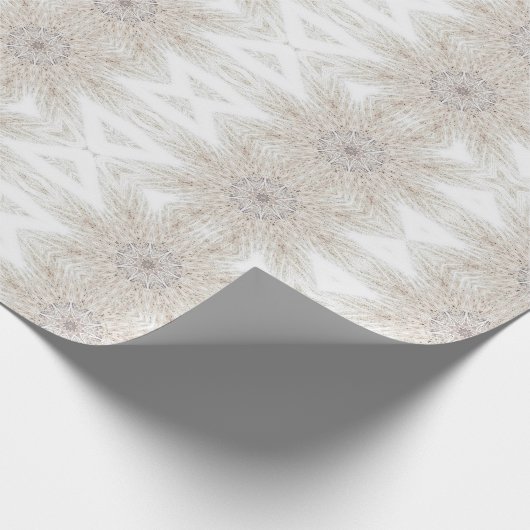 Abstrakte, graue Geschenkpapier (Ecke)