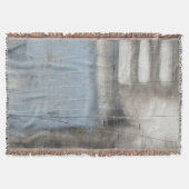 Abstrakte graue u. blaue Malerei Decke (Vorderseite)