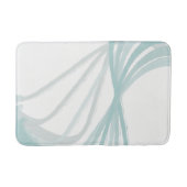 Abstrakte graue Wirbel Badematte (Vorderseite)