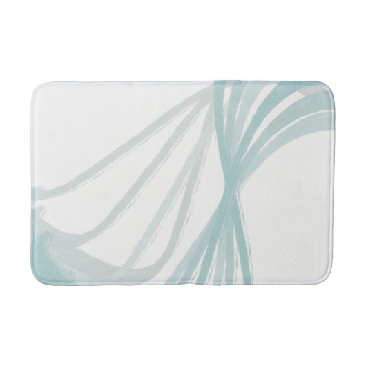 Abstrakte graue Wirbel Badematte (Vorderseite)