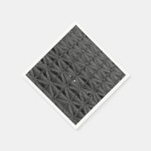 Abstrakte Graustufen-Brücke Serviette (Ecke)