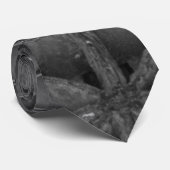 Abstrakte Graustufen-Krawatte der Dverwendbaren Br Krawatte (Gerollt)