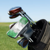 Abstrakte Grayromantische Stolperflagge Golf Headcover (In Situ)