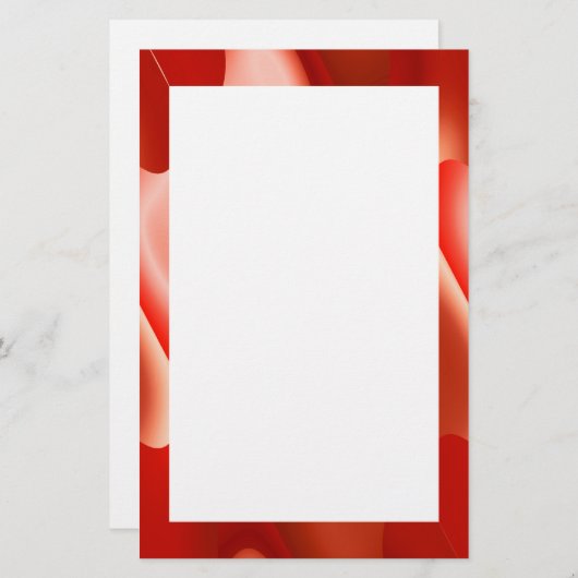 abstrakte Grenze Briefpapier (Vorne/Hinten)