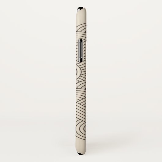 Abstrakte Grenze Case-Mate iPhone Hülle (Hinten/Rechts)