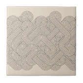 Abstrakte Grenze Fliese (Vorderseite)