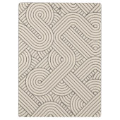 Abstrakte Grenze Klemmbrett (Rückseite)