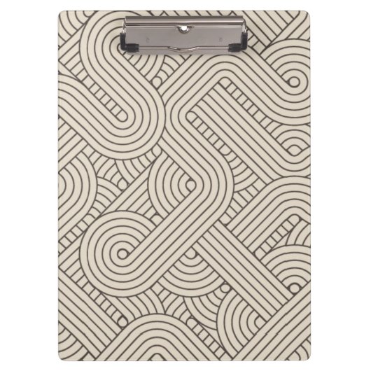 Abstrakte Grenze Klemmbrett (Vorderseite)
