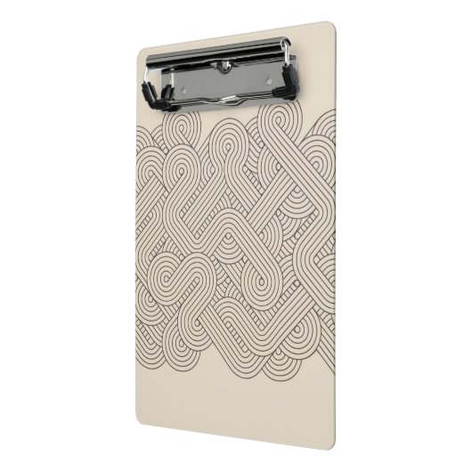 Abstrakte Grenze Mini Klemmbrett (Gewinkelt2)