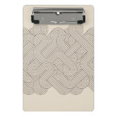 Abstrakte Grenze Mini Klemmbrett (Vorderseite)