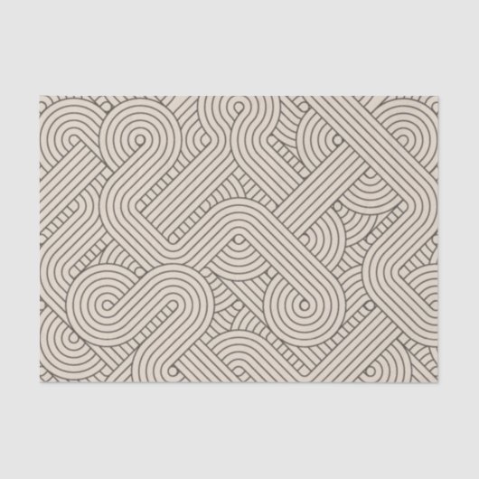 Abstrakte Grenze Seidenpapier (Vorderseite)