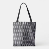 Abstrakte Grillarbeit Tasche (Rückseite)