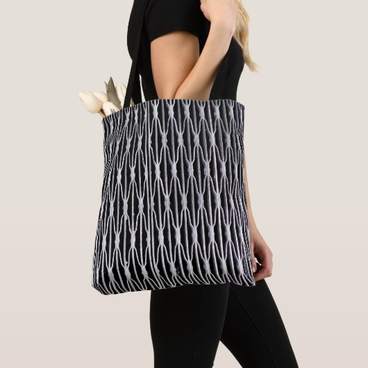 Abstrakte Grillarbeit Tasche (Von Nahem)