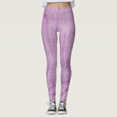 Abstrakte Grundiertextur Leggings (Vorderseite)