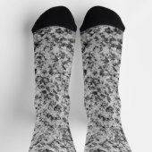 Abstrakte Grundiertextur Socken (Oben)