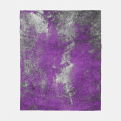 Abstrakte Grundierung Fleecedecke (Vorderseite)