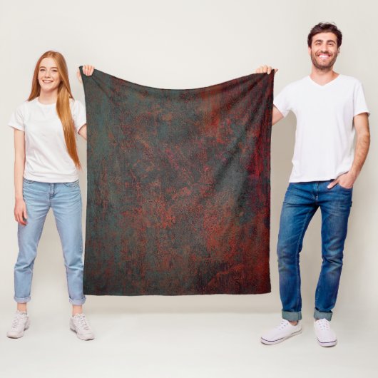 Abstrakte Grundierung Fleecedecke (Beispiel)