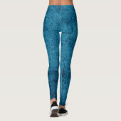 Abstrakte Grundierung Leggings (Rückseite)