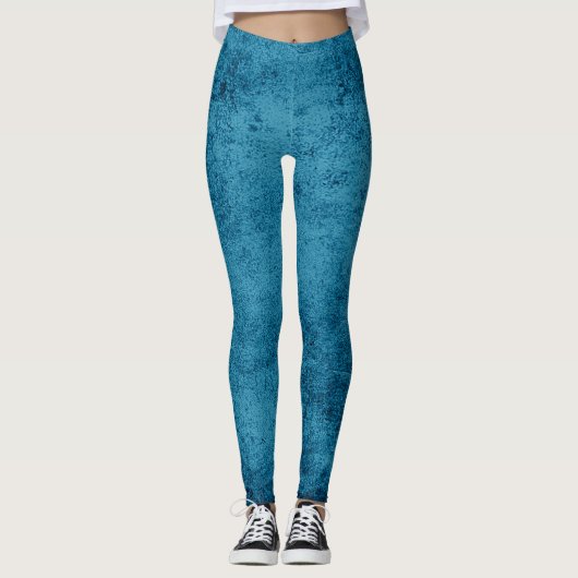 Abstrakte Grundierung Leggings (Vorderseite)