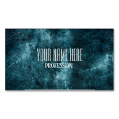 Abstrakte Grundierung Magnetische Visitenkarte (Vorderseite)