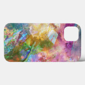 Abstrakte Grundierung mit Aquarellfarbe 3 Case-Mate iPhone Hülle (Rückseite (Horizontal))