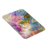 Abstrakte Grundierung mit Aquarellfarbe 3 Magnet (Rechte Seite)