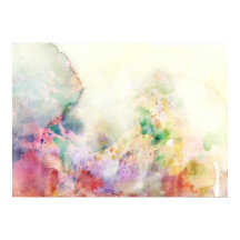 Abstrakte Grundierung mit Aquarellfarbe