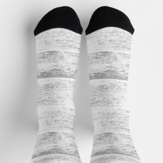 Abstrakte Grundierung Socken (Oben)