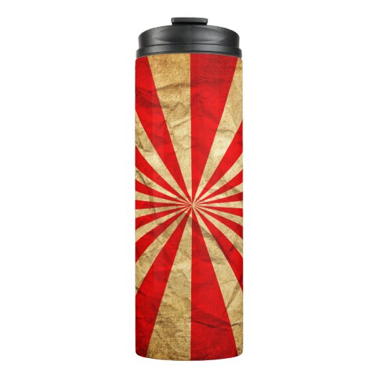 Abstrakte Grundierung Thermosbecher (Vorderseite)